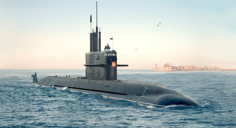10 Senjata Rusia Yang Paling Mematikan - Amur Class Submarine