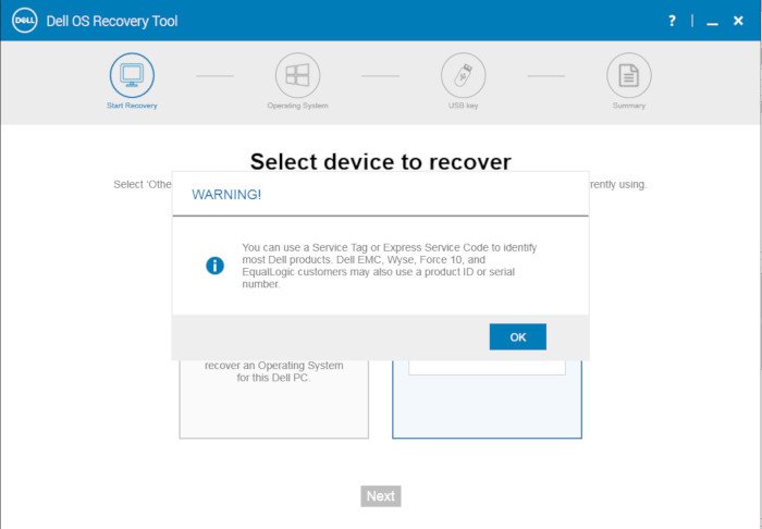 Cara Menggunakan Dell OS Recovery Tool 01